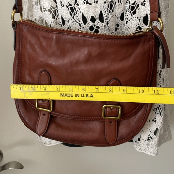 FRYE Cognac Messenger, Adjustable Strap - Picture 13 of 14